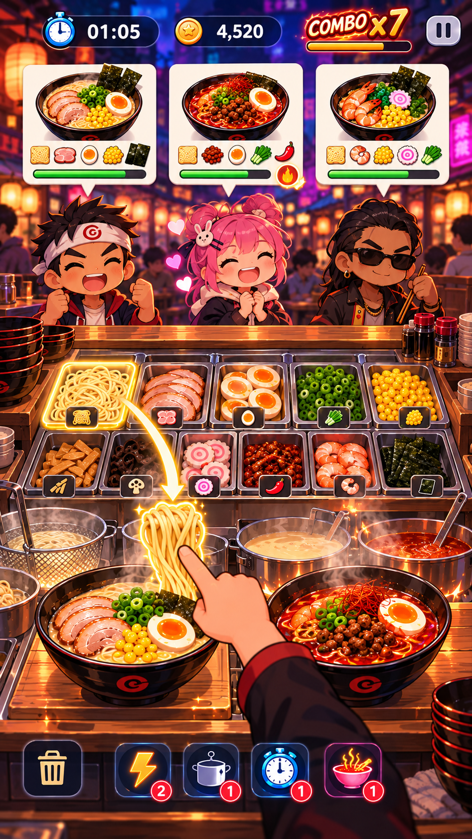 Midnight Ramen Rush artwork 6