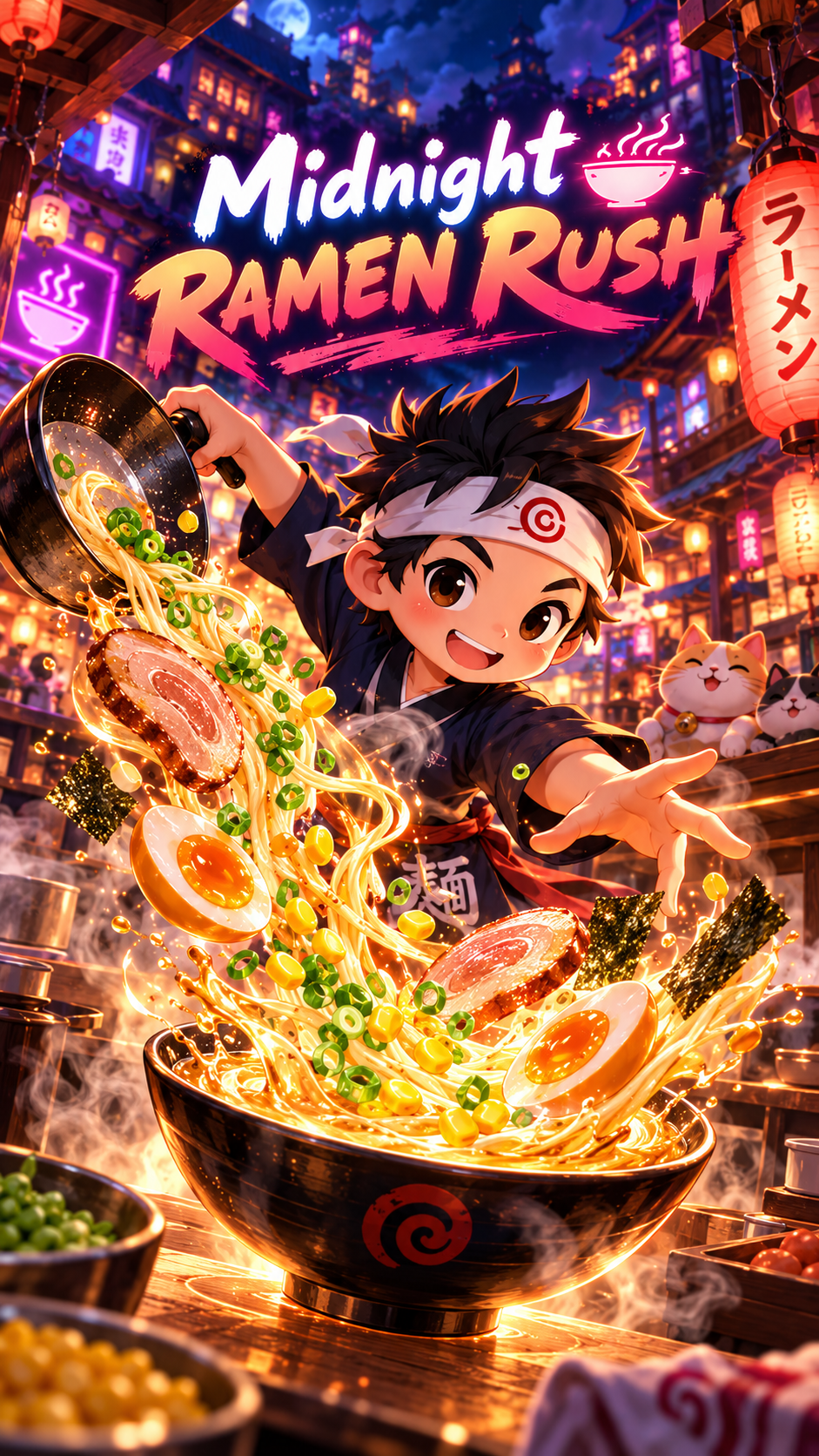 Midnight Ramen Rush artwork 4