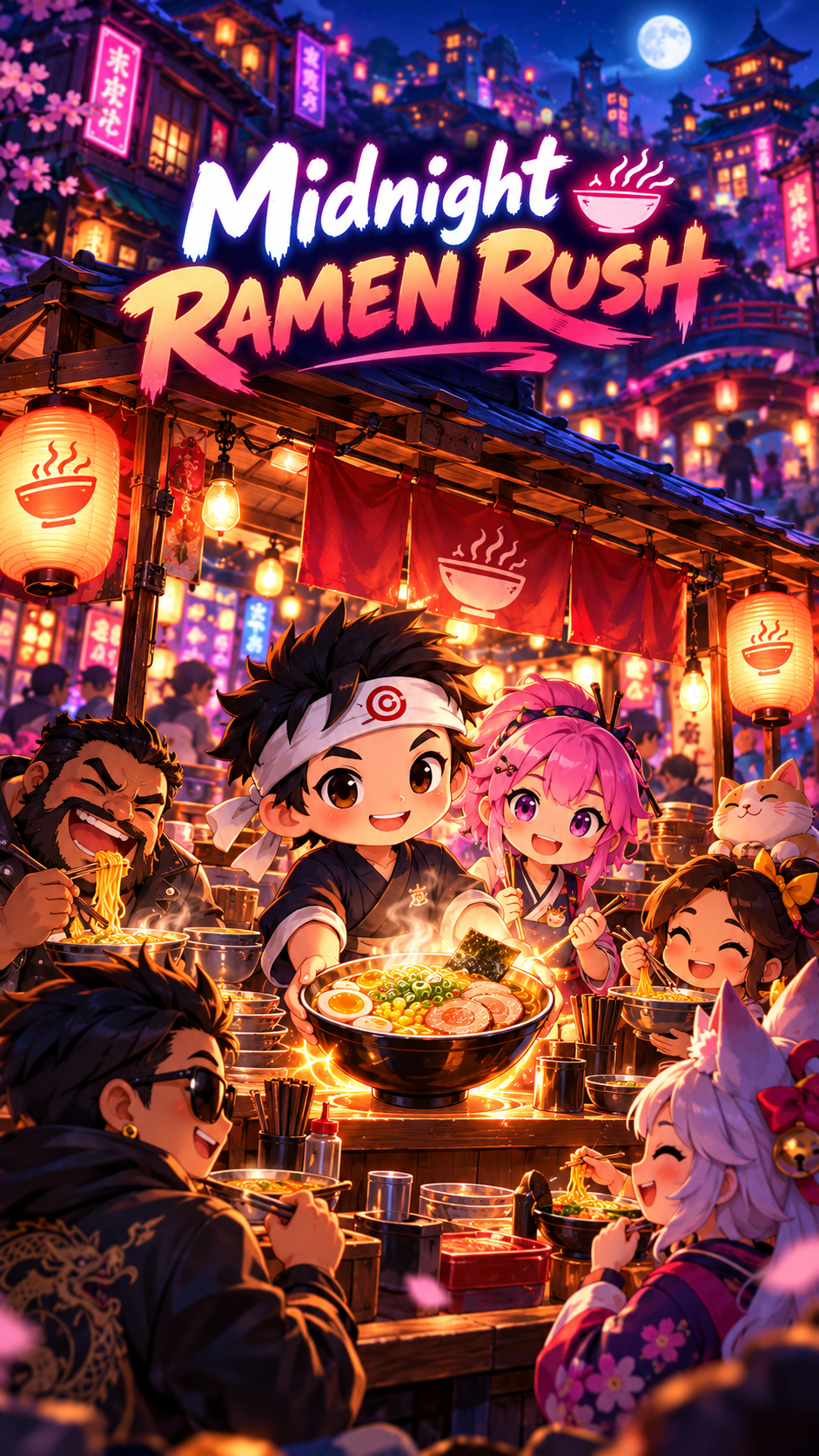Midnight Ramen Rush artwork 3