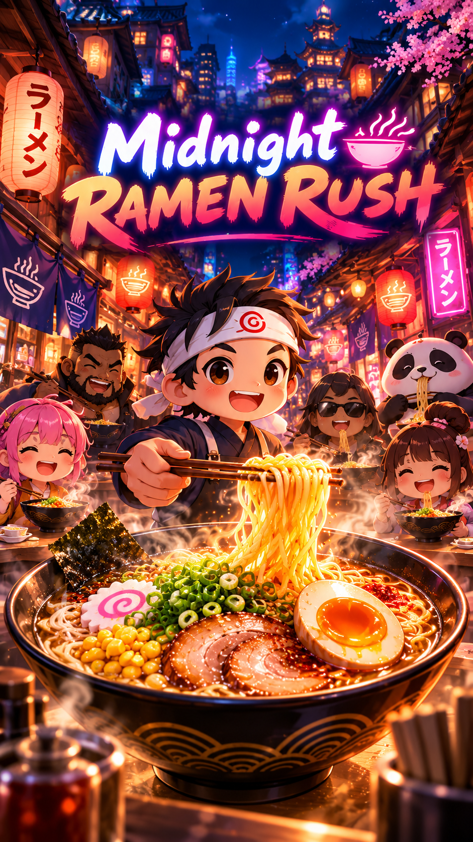 Midnight Ramen Rush artwork 5